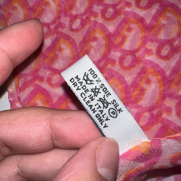 Christian Dior Silk Scarf - Picture 6 of 7